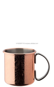 Tazas de cobre hechas artesanalmente con estética antigua y mango fuerte para mayor comodidad y aspecto Premium - Product Image 4