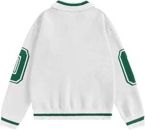 Pull en tricot respirant à motif graphique, style vintage, idéal pour l'hiver, pour les boutiques - Product Image 2