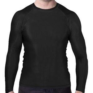 T-shirt de sport à manches longues pour homme, personnalisable, avec logo sublimé, compression, pour l'entraînement - Product Image 1