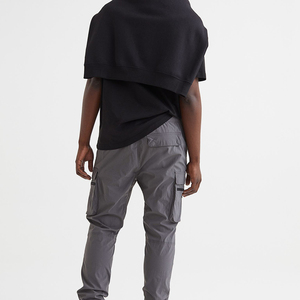 Pantalon de jogging athlétique pour homme, idéal pour la gym et la course, 100 % coton, séchage rapide, avec cordon de serrage, taille élastique et poches latérales - Product Image 3