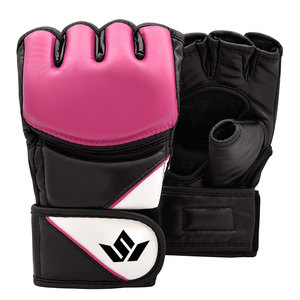 Guantes de MMA Ligeros para Hombre con Diseño de Dedos Abiertos y Material Transpirable para Práctica Diaria - Product Image 1