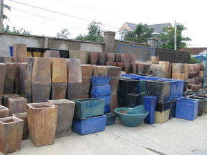 Pots de fleurs émaillés et jardinières pour le jardin extérieur - Product Image 6