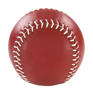 Pelota de Entrenamiento de Béisbol Profesional, Material de Cuero, Color y Logotipo Personalizados, Uso Juvenil y Adulto, Entretenimiento Deportivo - Product Image 2