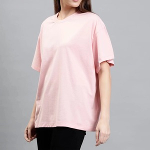 Vente en gros de t-shirts personnalisés pour femmes, 100% coton, blancs, respirants, décontractés, d'été, OEM, manches courtes, streetwear, fabrication en usine - Product Image 6
