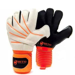 Guantes de Portero de Fútbol con Palma Delantera de Látex Húmedo y Seco, Dorso de Silicona Inyectada, Corte Híbrido, Correa Integrada, Protección para Dedos y Pulgar - Product Image 6