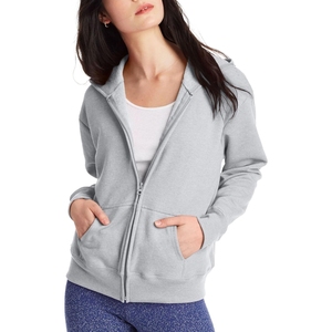 Premium 100%Cotton Casual Knitted Zipper Hoodie Women's Winter Autumn Eco-Friendly Fashion Long-Sleeved <b>Jacket</b> Affordable - Product Image 3