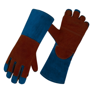 Guantes de Seguridad de Cuero Vacuno de Primera Calidad, Resistentes, Antivibración, Duraderos, Totalmente Forrados, Protección Contra Chispas Industriales, Alto Rendimiento - Product Image 2