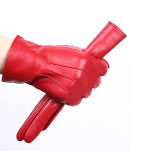 Gants en cuir pour hommes à écran tactile - Doux, chauds, décontractés, écologiques pour l'hiver - Product Image 1