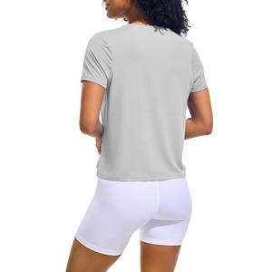 Camiseta de gimnasio para mujer, Top de entrenamiento para mujer, camiseta de fitness, blusa de entrenamiento, ropa informal y formal, prenda para correr - Product Image 2
