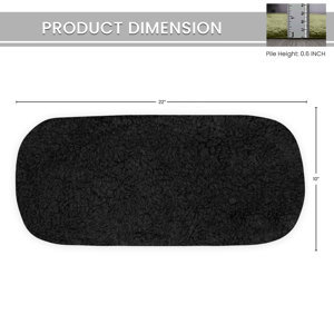 Venta al por mayor de tapas de inodoro de felpa 100% algodón, elásticas y suaves, decorativas para el baño, alfombrillas de baño. - Product Image 2