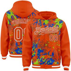 Splendid Apparel Custom Printed Quick Dry Winter Varsity <b>Jacket</b> Plus Size <b>Men</b> <b>Baseball</b> <b>Jacket</b> Oversized Letter Patchwork Flame - Product Image 5