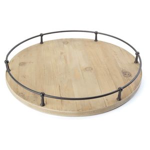 New Arrival Wooden Lazy Susan <b>Turntable</b> for Dining <b>Table</b> Large Round Lazy Susan Organizer For Kitchen Countertop Tabletop - Product Image 6