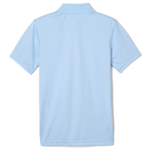 Chemise à col polo pour enfants, uniforme scolaire, manches courtes, 100% coton, tissu tricoté, écologique, séchage rapide, respirant, décontracté, été - Product Image 2