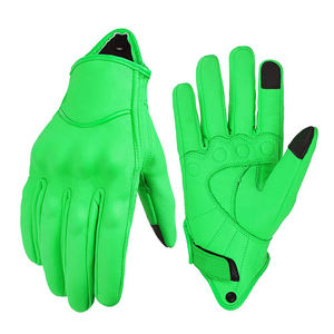 Gants de moto de style course, unisexes, à doigts entiers, respirants, en matériau de haute qualité, pour les sports de plein air, la course à vélo - Product Image 1
