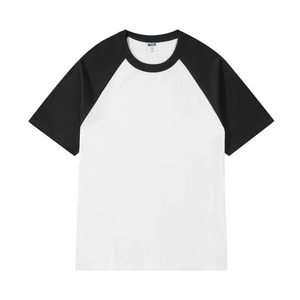 เสื้อยืดแขนสั้นผู้ชาย คอโอ ทรงปกติ ผ้าถักสีพื้น สไตล์ลำลอง สีเขียวและสีดำ - Product Image 5