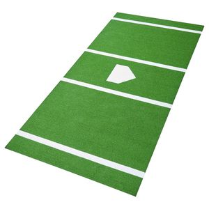 Tappetino da Allenamento per Baseball e Softball 12x6 ft, Attrezzatura per Pratica di Battuta, Tappeto per Home Plate, Materassino per Allenamento Domestico - Product Image 1