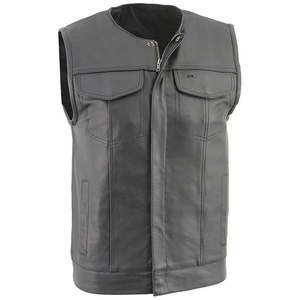 Custom Leather Vest Men Women High Durability Protective Stylish Comfortable Design High Durability Protective Stylish - Product Image 4