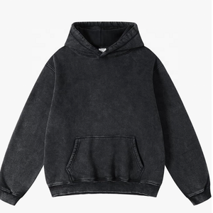 Women's 100% Cotton <b>Acid</b> Vintage Sweatshirt Oversized <b>Drop</b> Shoulder Hoodie with Retro Style Plus Size for Autumn Winter Wear - Product Image 4