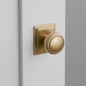 Cabinet Style Metal Door Knobs Strong Door Handle Interior Exterior Hardware Decorative Fitting - Product Image 3