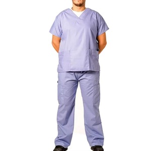 Tenues d'infirmiers de haute qualité, ensembles élégants, uniformes médicaux tendance pour hommes, ensembles de blouses médicales - Product Image 2