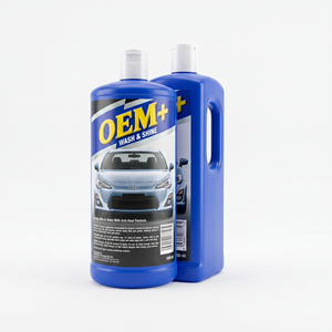 Snow Foam Lemon Scented Tire Protection Long Lasting Foaming <b>Shampoo</b> Wax Soap Car Wash Detergent 400ml Shining Car Cleaning Care - Product Image 1