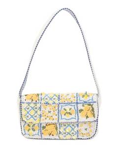 Sac à main en coton écologique brodé à la main, multicolores, de style indien traditionnel, avec des perles, design élégant, Glowin Fashion, pour un usage quotidien - Product Image 3