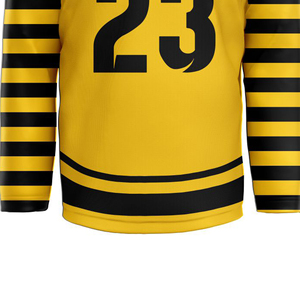 Camiseta de Hockey sobre Hielo Sublimada para Hombre, Personalizada para Club, Tejido Transpirable de Secado Rápido, Ropa Deportiva Personalizada al por Mayor - Product Image 3