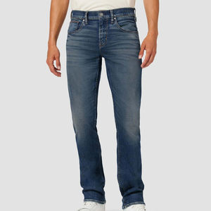 Nouveau jean en denim pour homme, coupe large, délavage clair, coupe ajustée avec imprimé unique, en coton de haute qualité, prix de gros - Product Image 1