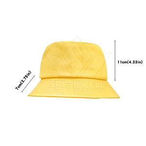 Unisex Solid Color <b>Bucket</b> <b>Hat</b> Canvas Wide Brim Lightweight Breathable Casual Outdoor Packable Adult Four Seasons - Product Image 3