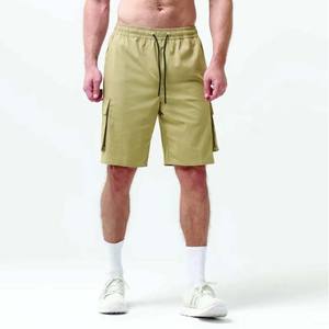 Pantalones Cortos Casuales de Cintura Alta Elástica, Cómodos y a la Moda para Hombre, Color Sólido, para Uso en Exteriores, MOQ Bajo - Product Image 5