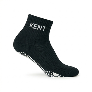 Private Label Non Slip Breathable 100% Cotton Pilates <b>Socks</b> Silicone <b>Grip</b> for Fitness Studios Clubs Brands OEM ODM Wholesale - Product Image 3