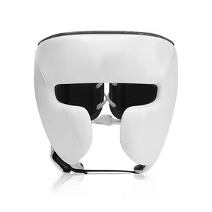 Protège-tête de boxe thaïlandaise sur mesure pour l'entraînement aux arts martiaux, fabriqué en cuir par un designer - Product Image 5