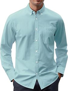 เสื้อเชิ้ตผู้ชาย Element Oxford รุ่น Solid Casual แบบติดกระดุม คอปก แขนยาว มีกระเป๋า รุ่น 2026 Core Professional Edition - Product Image 6