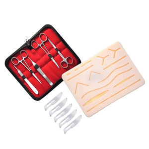 Kit de Entrenamiento de Sutura Quirúrgica Profesional, Kit de Examen Médico de Acero Inoxidable con Almohadilla de Práctica, Certificado CE Clase I - Product Image 6