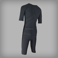 Combinaison d'entraînement Ems sous-vêtements 2 pièces Miha Bodytec électrostimulation Ems couches de base d'entraînement