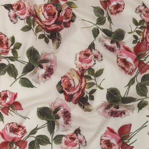 Proveedor de Tela de Poliéster Estampada Digital de Alta Calidad, Textil Suave y Moderno para Prendas de Vestir y Vestidos - Product Image 2