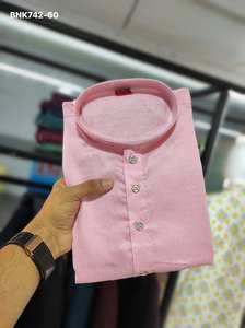 Meilleur tissu au design Evergreen, doux, en soie et coton, avec motifs, fabricant de Kurta Pajama d'Inde à prix de gros - Product Image 2