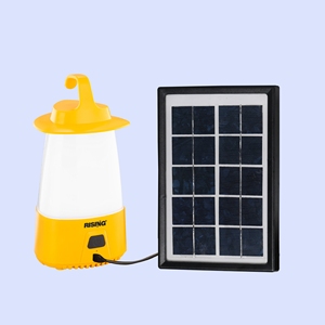 Linterna LED Solar Todo en Uno para Camping, Clasificación IP54, Carga Tipo-C, Ligera y Portátil, Batería de 4000mAh, Iluminación de 3 Modos, 50 LED - Product Image 1