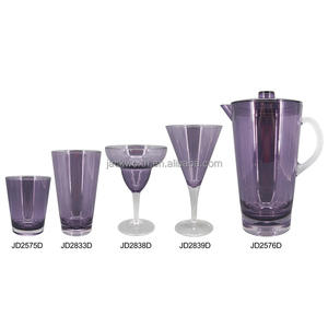 Vaso moderno de acrílico plástico libre de BPA de Jack Worth 430ml para uso en fiestas - Product Image 2