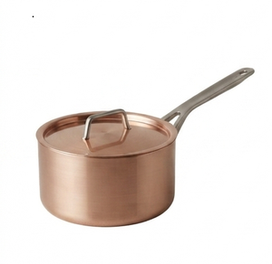 Factory Supplier Copper Finished Metal Handle Stainless Steel Sauce <b>Pan</b> Contemporary Style <b>Induction</b> Cooker Compatible - Product Image 6