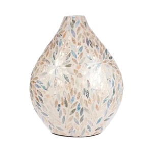 Elegant MOP Inlaid <b>Decorative</b> <b>Vase</b> for Living Room, Office and Luxury Interior Styling - Product Image 1