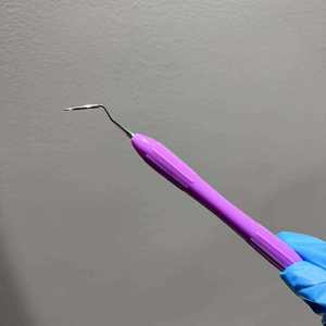 Kit d'instruments de placement de résine composite dentaire avec poignée colorée pour procédures de restauration dentaire - Product Image 2