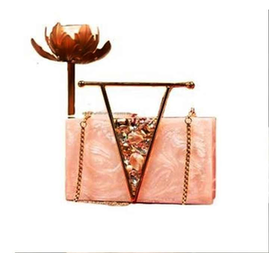 Bolso de mano tipo clutch de resina tradicional india para mujer, bolso cruzado moderno, bolso de mano para mujer, venta al por mayor, hecho a mano por MULTI CRAFT - Product Image 3