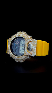 สายนาฬิกาข้อมือสีเงิน925เรือนสำหรับเก็บ GA110 DW5600 DW6900 GA2100สีเงินแบบใหม่ตัวเรือนตัวเรือนพร้อมนาฬิกาของแท้ - Product Image 2