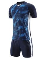 Ensemble Maillot et Short de Football Imprimé Uni Respirant avec Logo Avant – Collection Printemps-Été – Prix Abordable – Vente en Gros Direct Usine