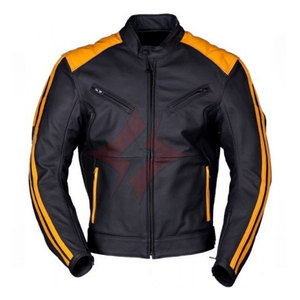 Chaqueta de Repartidor, Alta Protección, Cuero de Calidad, Chaqueta de Motociclismo, Diseño Moderno, Ropa Deportiva Unisex, Premium para Motociclistas - Product Image 1