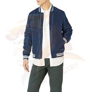 Chaqueta de Béisbol de Invierno Personalizada de Alta Calidad 100% Lana para Hombre, Fabricante de Ropa, Chaqueta Universitaria de Béisbol Personalizada - Product Image 3