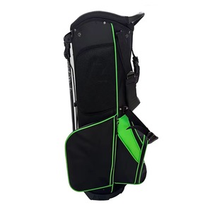 Old Money High-end High Quality Waterproof Nylon Zipper Softback Fashion <b>Golf</b> Stand <b>Bag</b> 7.5 Inch <b>Lightweight</b> 77 Litre - Product Image 5