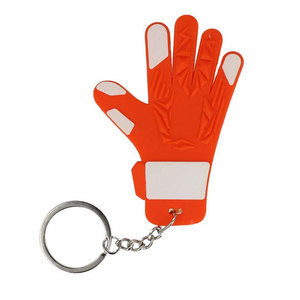 <b>Customized</b> Logo Size and Color PVC Rubber Goalkeeper Gloves <b>Keychain</b> Hot Selling PVC Rubber Goalkeeper Gloves <b>Keychain</b> - Product Image 1