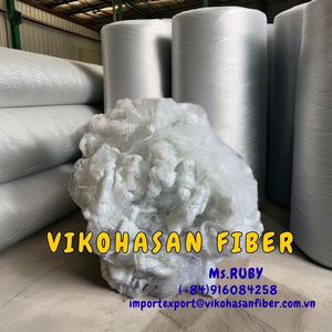 Prix usine 6D SD Blanc Recyclé Fibre Courte Solide Sèche Recyclable Grade 100% Polyester Certifié OEKO-TEX Résistant à l'Abrasion pour - Product Image 3